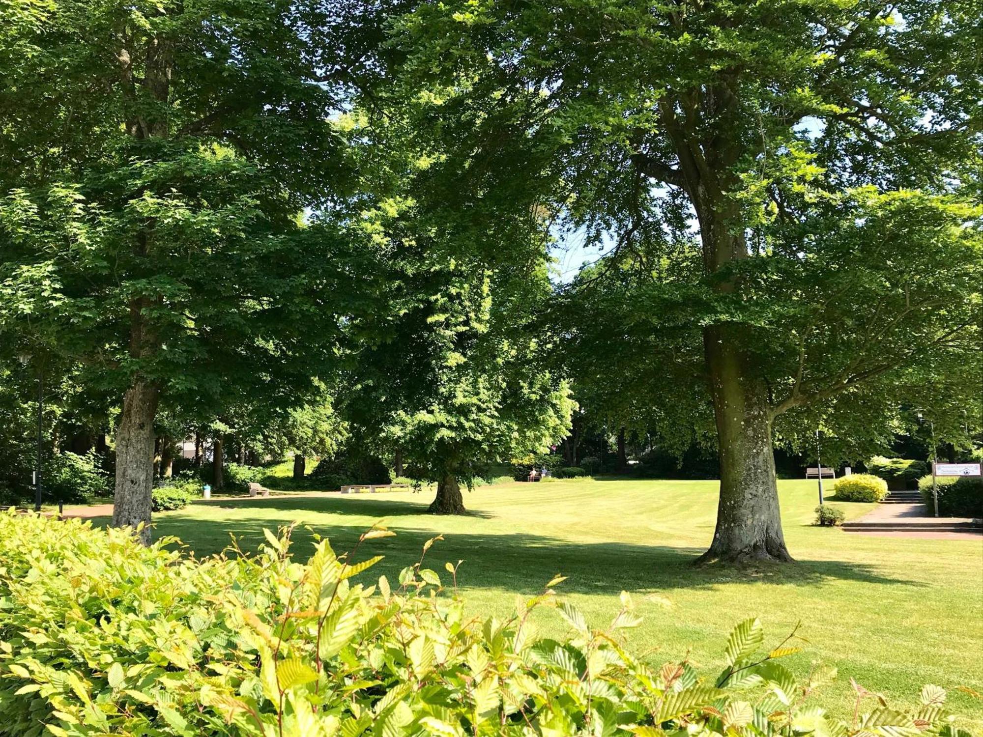 Ferienwohnung Skowronek Am Kurpark Glücksburg Buitenkant foto