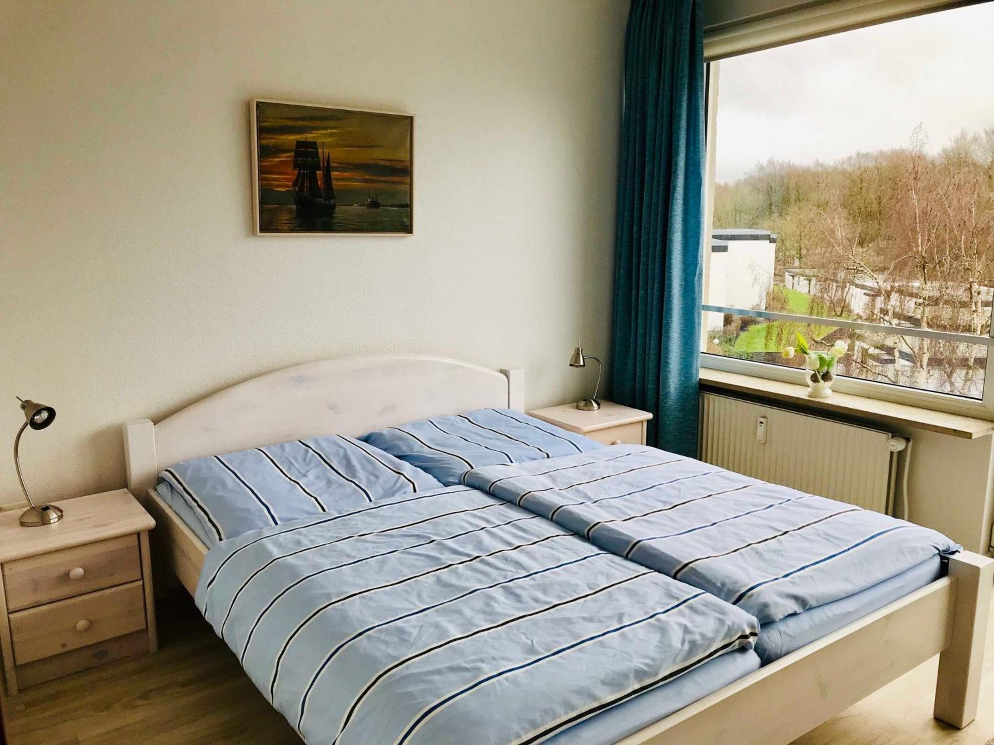 Ferienwohnung Skowronek Am Kurpark Glücksburg Buitenkant foto